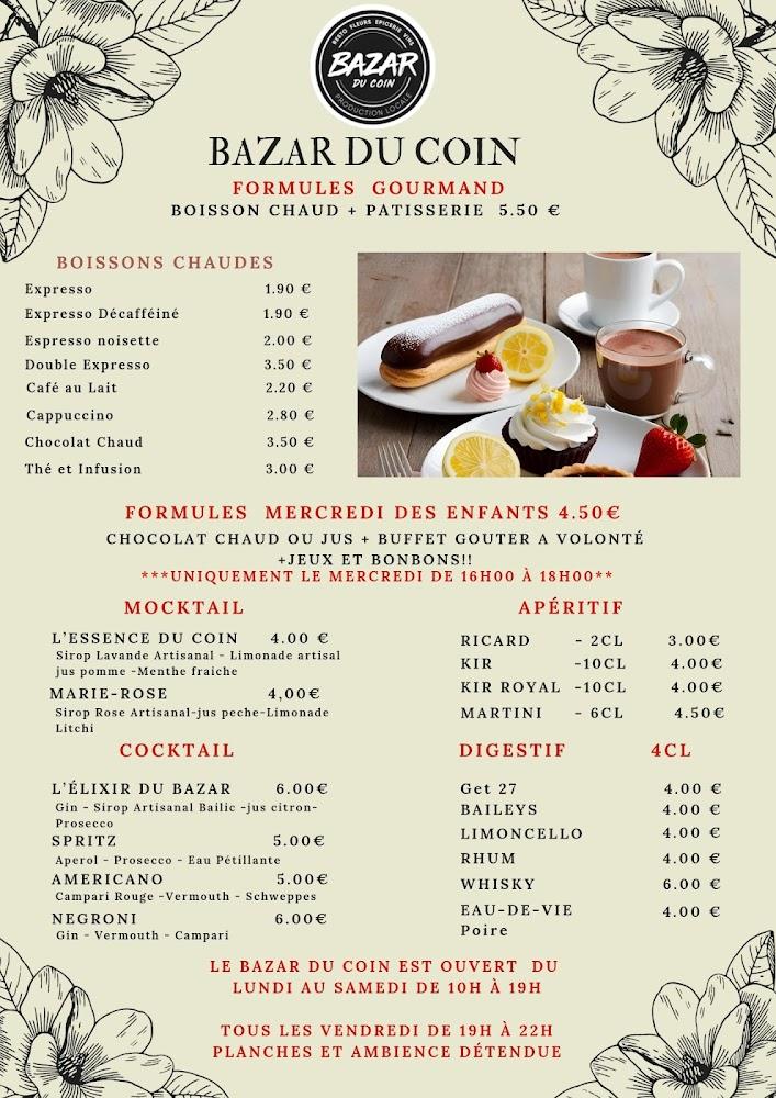 Bazar du coin - Menu Image 1